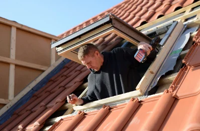 Pose de fenêtres de toit Velux à Came